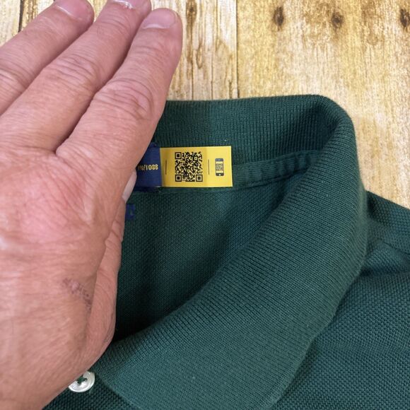 Polo Ralph Lauren Spellout Polo Shirt Colorblock XXL 2XL - Picture 9 of 12